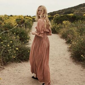 SOLD SOL Doen Dress in Toffee —cross posted